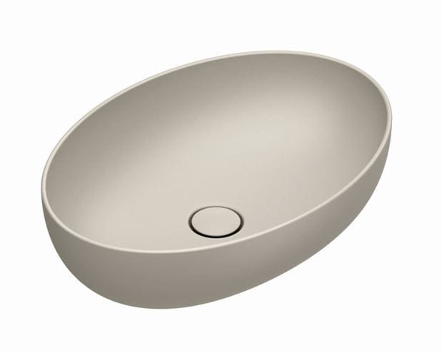 CATALANO SFERA umývadlová misa 60 cm, bez prepadu, Cataglaze+Silver Titanium, sabbia matt 0522600029 Obrázek - Hlavní obrázek