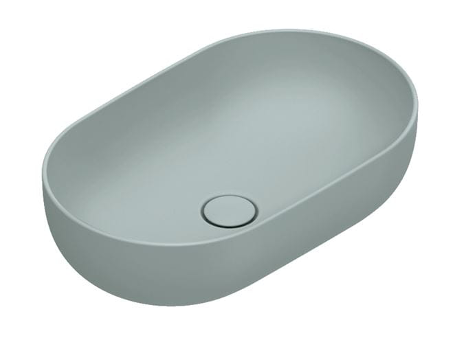 CATALANO SFERA umývadlová misa 60 cm, bez prepadu, Cataglaze+Silver Titanium, acqua matt 0522610028 Obrázek - Hlavní obrázek