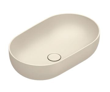 CATALANO SFERA umývadlová misa 60 cm, bez prepadu, Cataglaze+Silver Titanium, lino matt