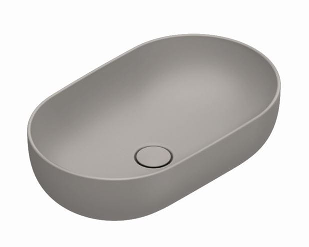 CATALANO SFERA umývadlová misa 60 cm, bez prepadu, Cataglaze+Silver Titanium, tortora matt 0522610032 Obrázek - Hlavní obrázek