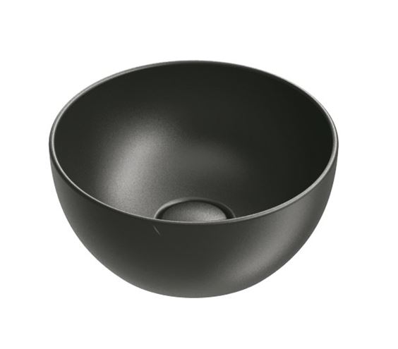 CATALANO SFERA umývadlová misa 32 cm, bez prepadu, Cataglaze+Silver Titanium, matná čierna 0523320022 Obrázek - Hlavní obrázek