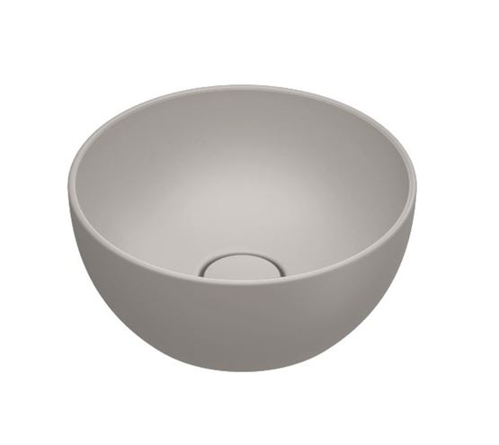 CATALANO SFERA umývadlová misa 32 cm, bez prepadu, Cataglaze+Silver Titanium, cemento matt 0523320023 Obrázek - Hlavní obrázek