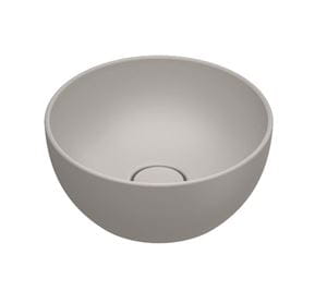CATALANO SFERA umývadlová misa 32 cm, bez prepadu, Cataglaze+Silver Titanium, cemento matt