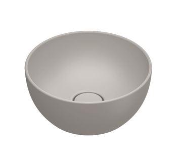 CATALANO SFERA umývadlová misa 32 cm, bez prepadu, Cataglaze+Silver Titanium, cemento matt