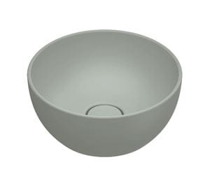 CATALANO SFERA umývadlová misa 32 cm, bez prepadu, Cataglaze+Silver Titanium, acqua matt