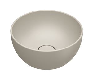 CATALANO SFERA umývadlová misa 32 cm, bez prepadu, Cataglaze+Silver Titanium, sabbia matt