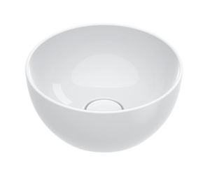CATALANO SFERA umývadlová misa 42 cm, bez prepadu, Cataglaze+Silver Titanium