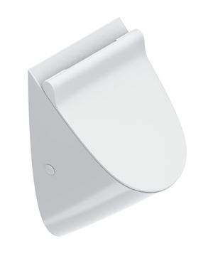 CATALANO COMFORT 54 pisoár, zadný prívod vody, SaveWater splachovanie, Cataglaze+Silver Titanium