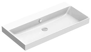 CATALANO ZERO umývadlo 100 cm, s prepadom, Cataglaze+Silver Titanium