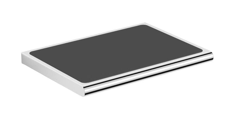LANGBERGER LESINA polica 130 mm, nástenná, čierna/nerez oceľ 2128041S-10-00 Obrázek - Hlavní obrázek