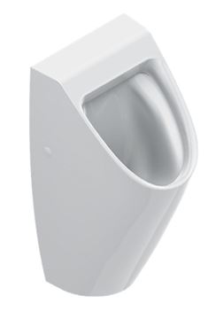 CATALANO COMFORT pisoár, zadný prívod vody, SaveWater splachovanie, Cataglaze+Silver Titanium