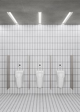 CATALANO COMFORT pisoár, zadný prívod vody, SaveWater splachovanie, Cataglaze+Silver Titanium 31-0932641001 Obrázek - fotka
