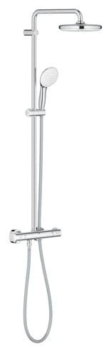 GROHE TEMPESTA SYSTEM 210 sprchový set s termostatickou batériou, horná sprcha, ručná sprcha s 2 prúdmi, tyč, hadica, chróm 1348410000 Obrázek - Hlavní obrázek