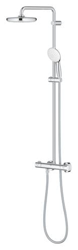 GROHE TEMPESTA SYSTEM 210 sprchový set s termostatickou batériou, horná sprcha, ručná sprcha s 2 prúdmi, tyč, hadica, chróm 1348410000 Obrázek - fotka
