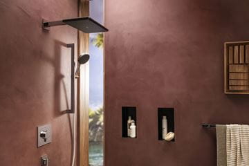 HANSGROHE RAINDANCE ALIVE Q 340 1JET horná sprcha 340x210 mm, chróm 24530000 Obrázek - fotka
