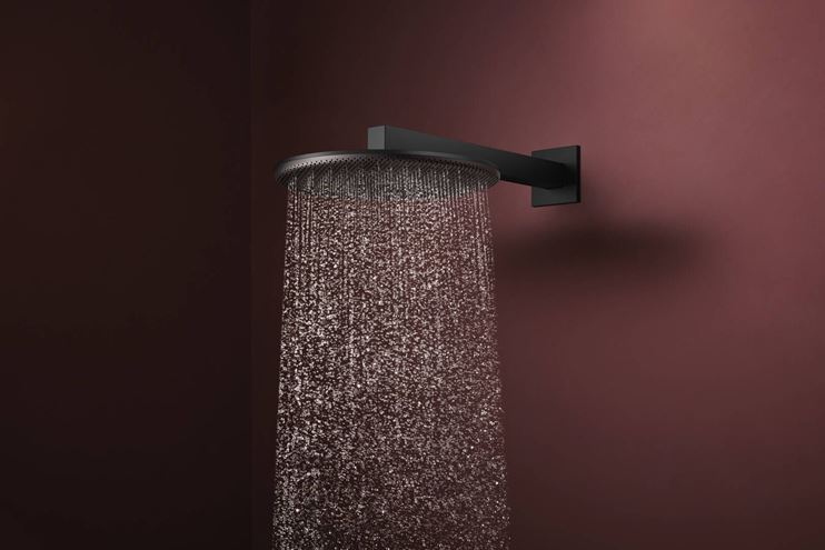 HANSGROHE RAINDANCE ALIVE S 300 1JET horná sprcha pr. 300 mm, matná čierna 24520670 Obrázek - fotka