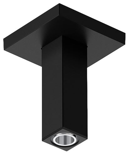 HANSGROHE E sprchové rameno 100 mm, stropné, matná čierna 24338670 Obrázek - Hlavní obrázek