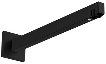 HANSGROHE E sprchové rameno 390 mm, nástenné, matná čierna