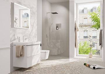 HANSGROHE E sprchové rameno 390 mm, nástenné, matná biela 24337700 Obrázek - fotka