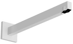 HANSGROHE E sprchové rameno 390 mm, nástenné, matná biela