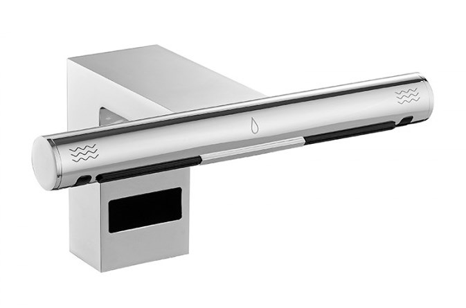 JET DRYER AIRTAP umývadlová senzorová batéria, so sušičom rúk, napájanie zo siete, chróm 8596220010643 Obrázek - Hlavní obrázek