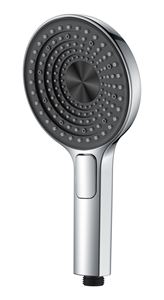 EASY+ SELECTION ručná sprcha pr. 130 mm, 3 prúdy, čierna/chróm
