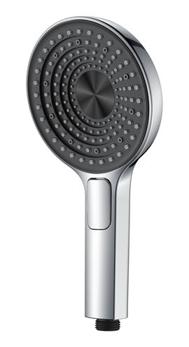 EASY+ SELECTION ručná sprcha pr. 130 mm, 3 prúdy, čierna/chróm EASP-106/3F-CH Obrázek - Hlavní obrázek