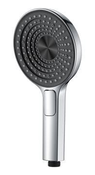 EASY+ SELECTION ručná sprcha pr. 130 mm, 3 prúdy, čierna/chróm