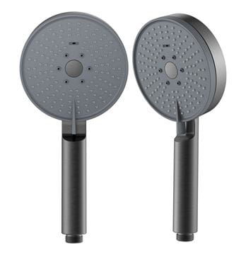 EASY+ SELECTION ručná sprcha pr. 120 mm, 3 prúdy, gun metal