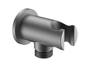 EASY+ SELECTION držiak ručnej sprchy s pripojením na vodu, gun metal
