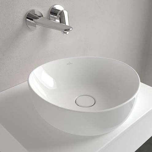 VILLEROY & BOCH ANTAO umývadlová misa 40 cm, bez prepadu, CeramicPlus, alpská biela 4A7240R1 Obrázek - fotka