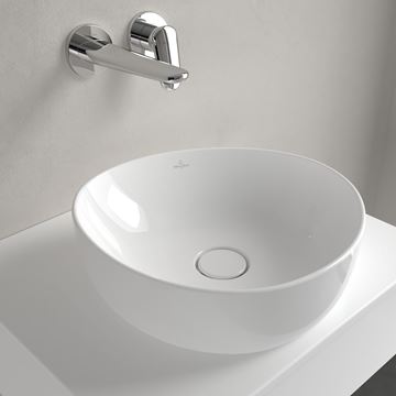 VILLEROY & BOCH ANTAO umývadlová misa 40 cm, bez prepadu, CeramicPlus, alpská biela 4A7240R1 Obrázek - fotka
