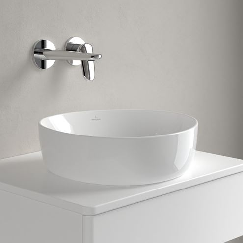 VILLEROY & BOCH ANTAO umývadlová misa 40 cm, bez prepadu, CeramicPlus, alpská biela 4A7240R1 Obrázek - fotka