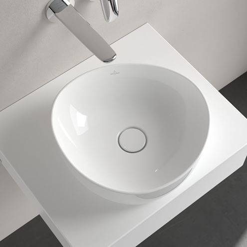 VILLEROY & BOCH ANTAO umývadlová misa 40 cm, bez prepadu, CeramicPlus, alpská biela 4A7240R1 Obrázek - fotka