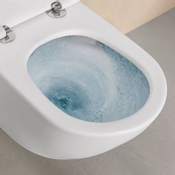 VILLEROY & BOCH ANTAO závesné WC, TwistFlush splachovanie, CeramicPlus, alpská biela 4674T0R1 Obrázek - fotka