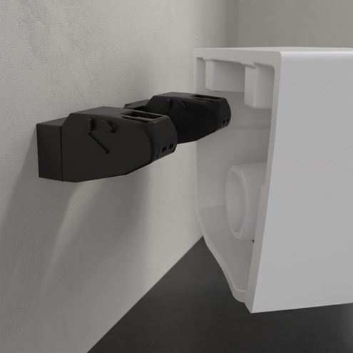 VILLEROY & BOCH ANTAO závesné WC, TwistFlush splachovanie, CeramicPlus, alpská biela 4674T0R1 Obrázek - fotka