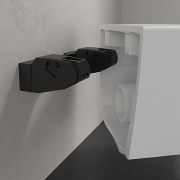 VILLEROY & BOCH ANTAO závesné WC, TwistFlush splachovanie, CeramicPlus, alpská biela 4674T0R1 Obrázek - fotka