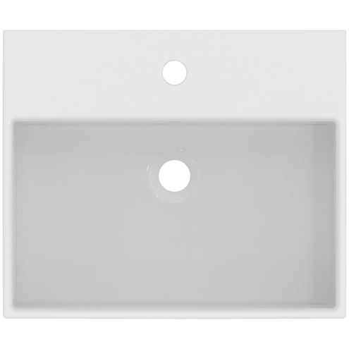 IDEAL STANDARD STRADA umývadlo na dosku 50 cm, s otvorom pre batériu a prepadom, Ideal Plus K0816MA Obrázek - fotka
