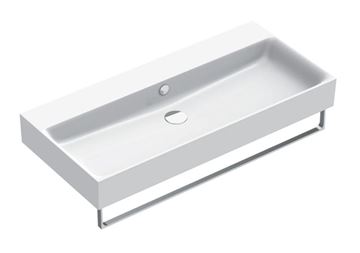 CATALANO PREMIUM umývadlo 100 cm, s prepadom, Cataglaze+Silver Titanium 0221000001 Obrázek - fotka
