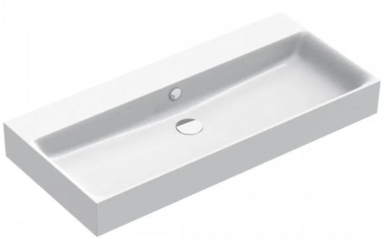 CATALANO PREMIUM umývadlo 100 cm, s prepadom, Cataglaze+Silver Titanium 0221000001 Obrázek - Hlavní obrázek