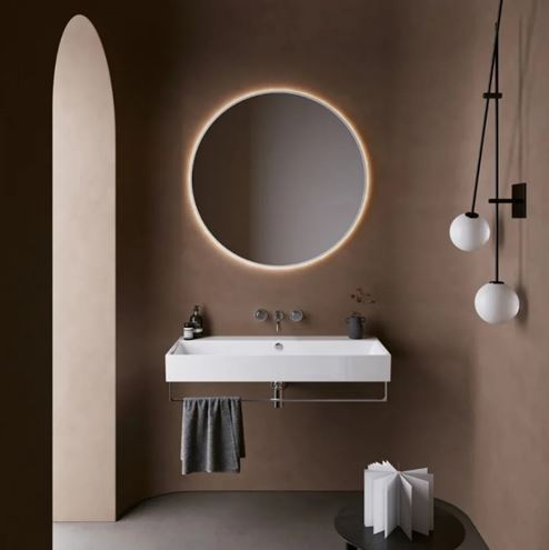 CATALANO PREMIUM umývadlo 100 cm, s prepadom, Cataglaze+Silver Titanium 0221000001 Obrázek - fotka