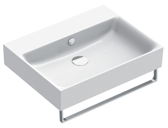 CATALANO PREMIUM umývadlo 60 cm, s prepadom, Cataglaze+Silver Titanium 0220600001 Obrázek - fotka