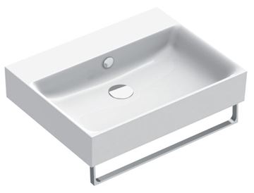CATALANO PREMIUM umývadlo 60 cm, s prepadom, Cataglaze+Silver Titanium 0220600001 Obrázek - fotka
