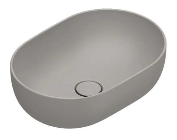 CATALANO SFERA umývadlová misa 50 cm, bez prepadu, Cataglaze+Silver Titanium, tortora matt 0522500032 Obrázek - Hlavní obrázek