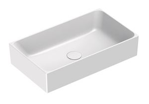 CATALANO PREMIUM umývadlo na dosku 60 cm, bez prepadu, Cataglaze+Silver Titanium