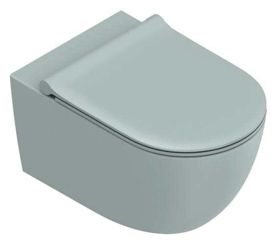 CATALANO SFERA závesné WC, Silentech splachovanie, Cataglaze+Silver Titanium, acqua matt 0511750028 Obrázek - Hlavní obrázek