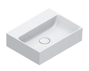 CATALANO PREMIUM umývadlo 40 cm, bez prepadu, Cataglaze+Silver Titanium