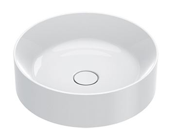 CATALANO ZERO umývadlová misa 45 cm, bez prepadu, Cataglaze+Silver Titanium
