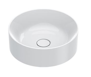CATALANO ZERO umývadlová misa 45 cm, bez prepadu, Cataglaze+Silver Titanium