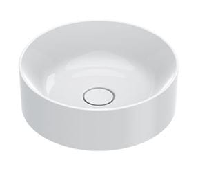 CATALANO ZERO umývadlová misa 45 cm, bez prepadu, Cataglaze+Silver Titanium